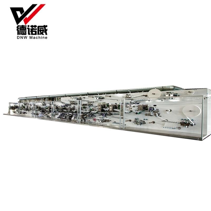 sanitary napkin machine pad production line