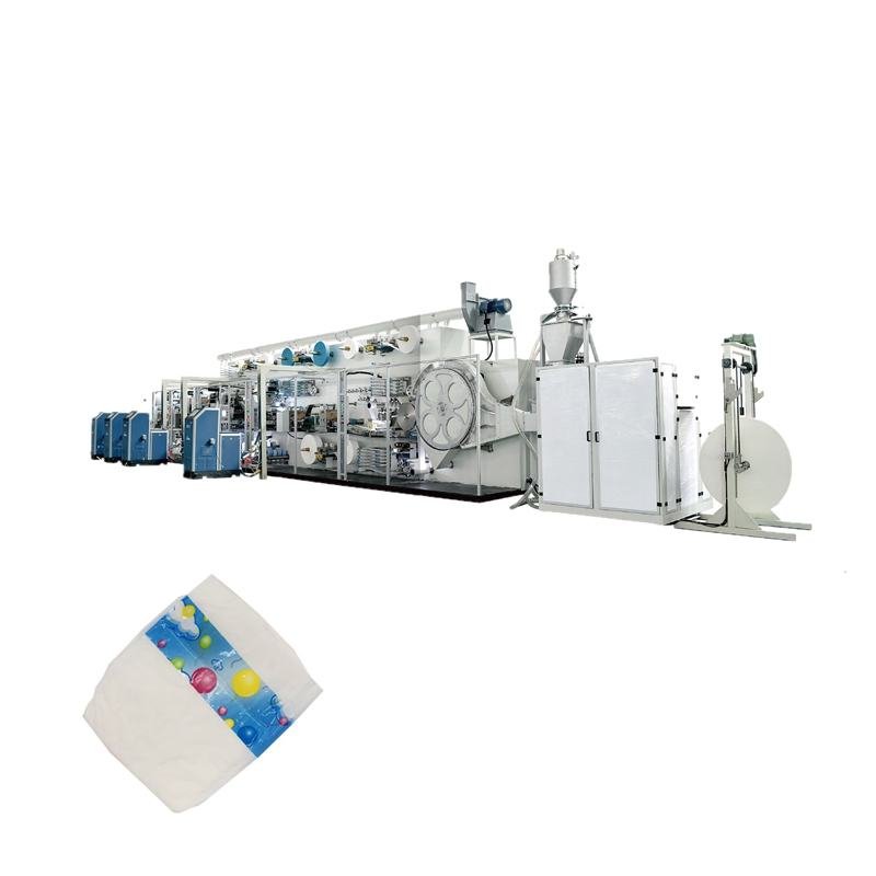 DNW-40 Baby Machine Baby Diaper Machine Automatic Elastic Waistband Baby Diaper Machine