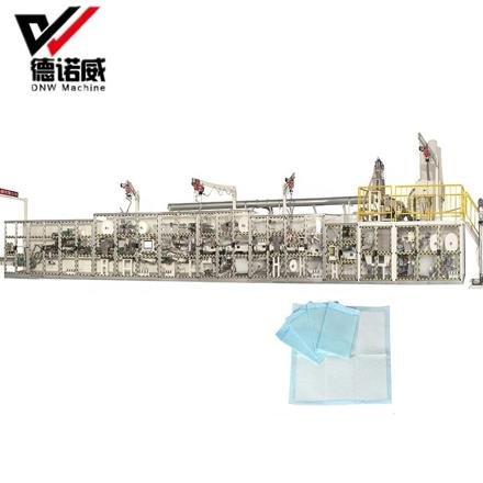 Disposable Under Pad Making Machine with Longitudinal Folding System photo 5