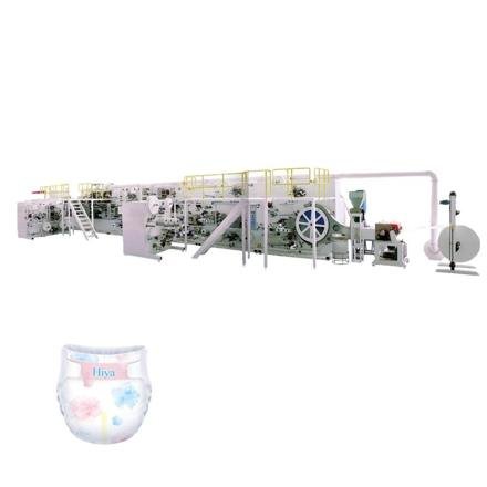 CE Certificate Incontinence Baby Diper Making Machine Diapers photo 5