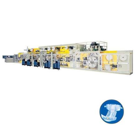 Super Absorbent Leak Guard Four seasons available Adult diapers production line from famous machines photo 2