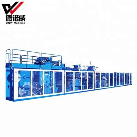 Disposable Under Pad Making Machine with Longitudinal Folding System photo 6