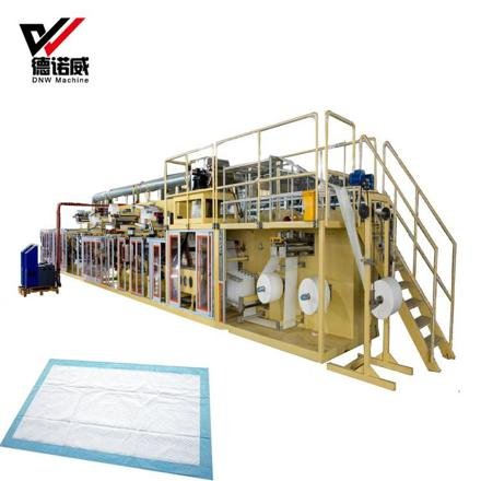 China Supplier Nighttime Incontinence Product Four seasons available under pad making machine taiwan photo 10