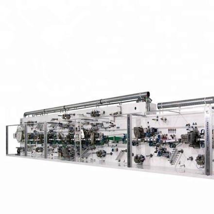 Stable Production Speed Auto Splicing Sanitary Napkin Machine photo 3