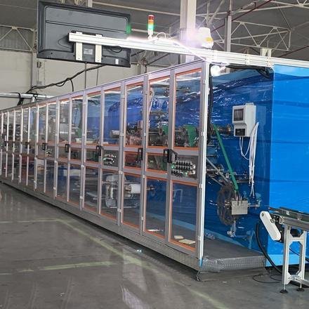 DNW-35 High speed disposable sanitary napkin making machine photo 3