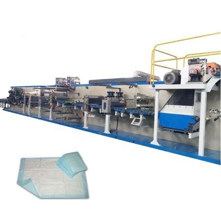 Reuseable Good Quality Semi Servo Under Pads Making Machine photo 2