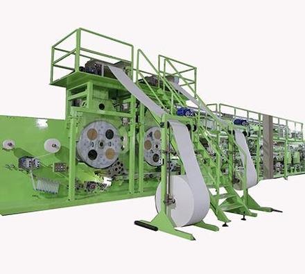 Super Absorbent Leak Guard Adult Diaper Manufacturering Machinery photo 3