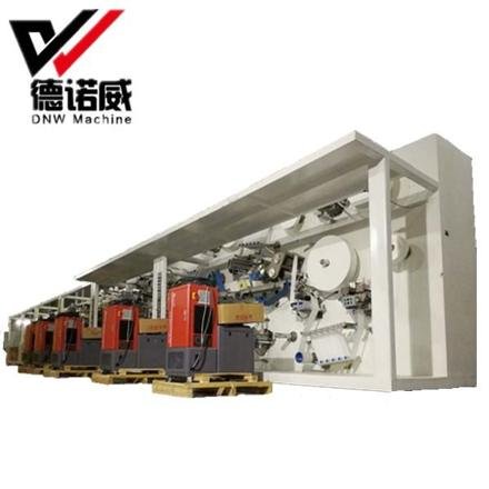 HIGH QUALITY FULL SERVO STRIP BAG SANITARY NAPKIN PRODUCTION LINE photo 2