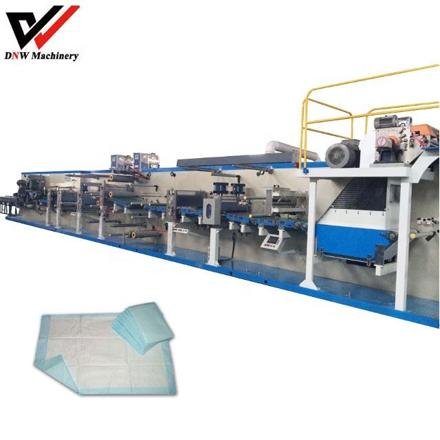 2021 New Products Lucky Latgest Environmental Protection Medical Under Pad Machine