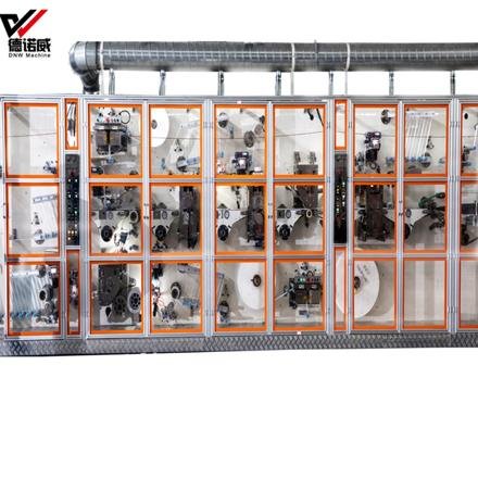 DNW anufacture Ultrasonic Sanitary Napkin Pad Making Machine For Napkin Producing
