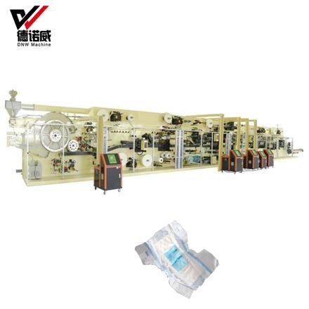 DNW-29 Disposable baby diaper servo drive machine photo 3