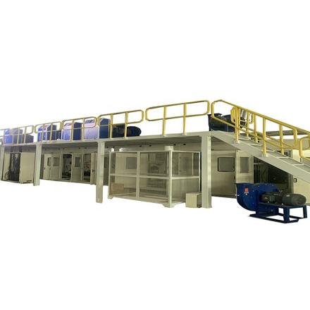Small Scale Modern Design Disposable Baby Diaper Making Machine photo 3