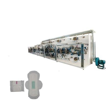 High elasticity Comfortable environmental protection sanitary napkin pad biodegradable making machine photo 3