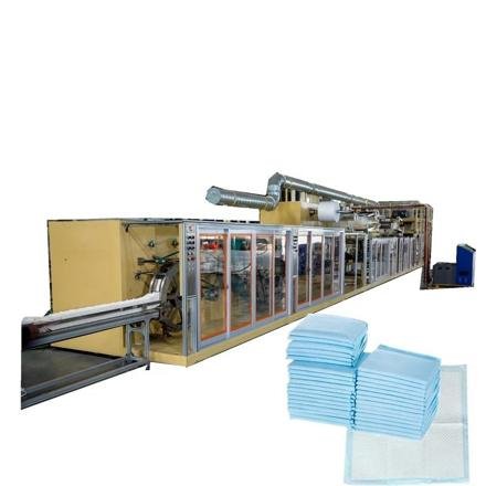 Super Absorbent Disposable Under Pad Making Machine photo 5