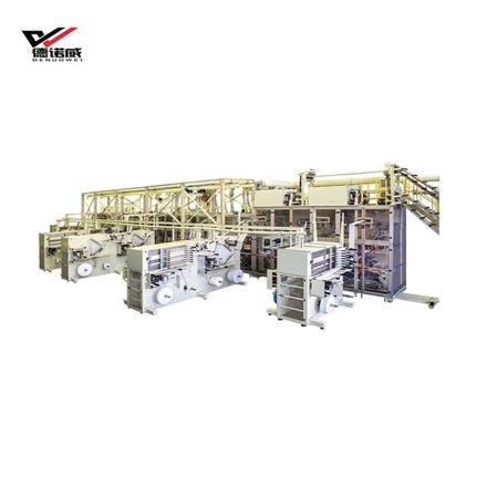 Small Scale Fully Automatic Baby Diaper Making Machine photo 3