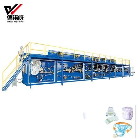 Reusable Full Servo Three-Pieces Shape Pull-Up Pants Production Line photo 3