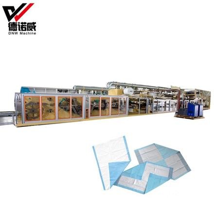 DNW Full Servo Patient Underpad Making Machine