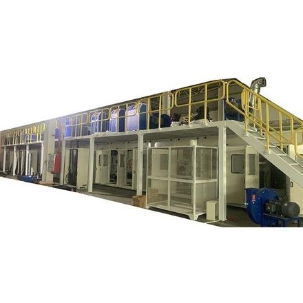 Brand New CE Certificated Disposable Baby Diaper Making Machine for Hospital and Incontinent photo 3