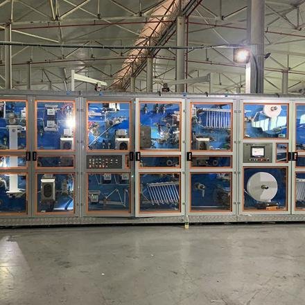 Longitudinal Folding System OEM Customized Sanitary Napkin Packing Machine photo 3