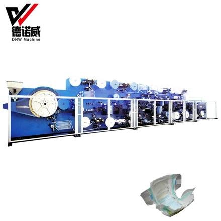 Fully Automated Baby Diaper Machine Plastic Diapers Machine Customized Baby Diaper Making Machine