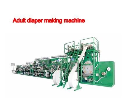 China Supplier Fully Automatic Rapid Absorption Adult Diaper Making Machine photo 5
