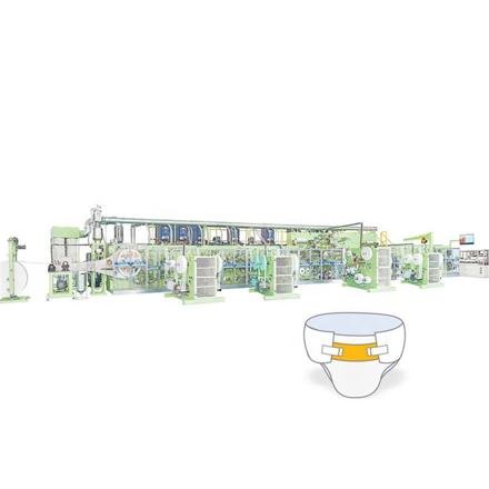 DNW-40 Baby Machine Baby Diaper Machine Automatic Elastic Waistband Baby Diaper Machine photo 3