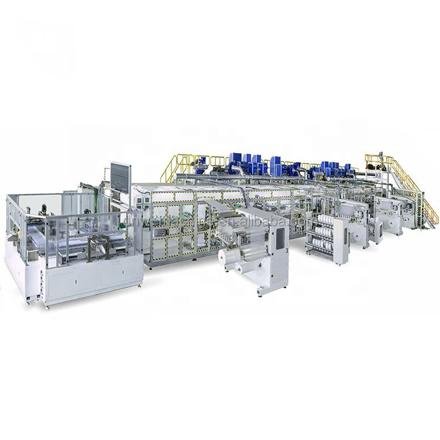Factory Supply Semi - Automatic Baby Diapers Machine