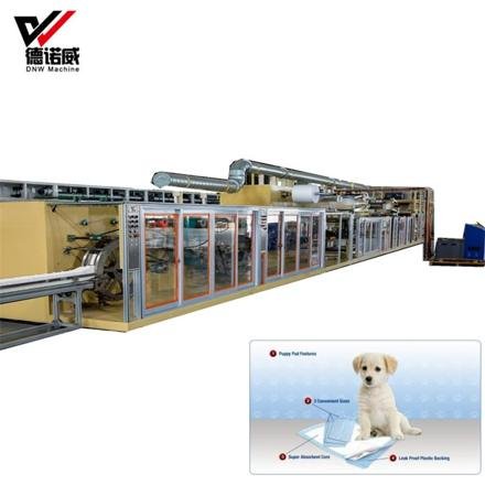 Disposable Soft Touch Under Pad Making Machine photo 6