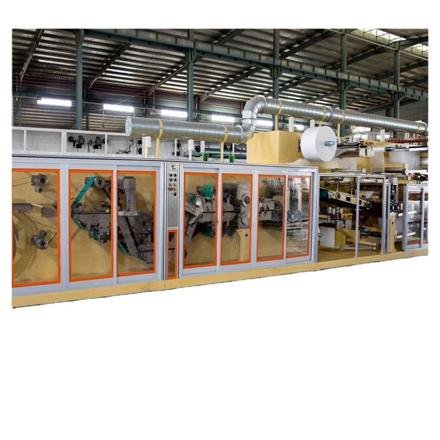 Reuseable Good Quality Semi Servo Under Pads Making Machine photo 4