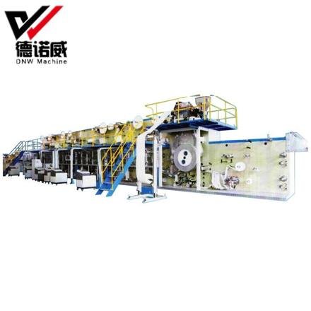 DNW-31 Full automatic drive disposable baby diaper machinery