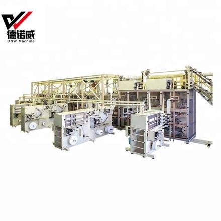 DNW-21 Different design baby diaper making machine