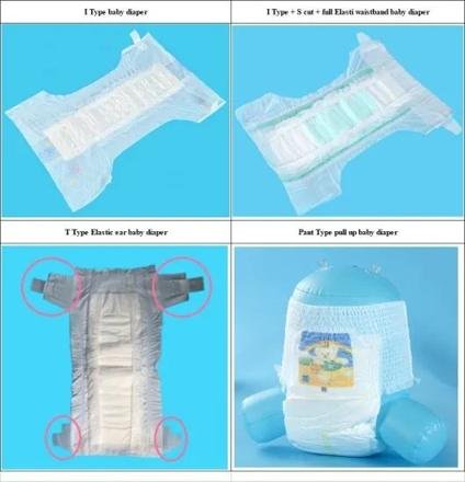 Full Servo T Shape Baby Diaper Production Line photo 4