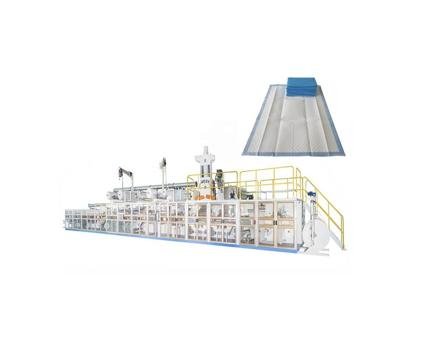 High Quality Four Seasons Available CE Certificate Under Pad Making Machine photo 2