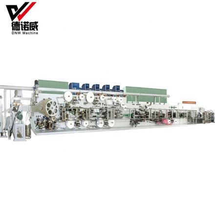 Low Cost Stable Production Speed automatic ultrasound napkin sanitary pads making machine photo 3